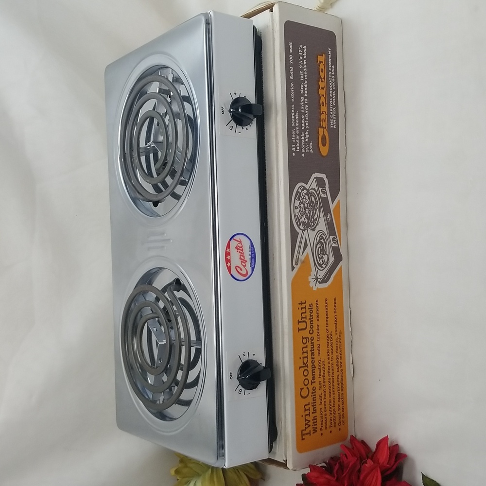 Capital Chrome Countertop Twin Cooking Unit